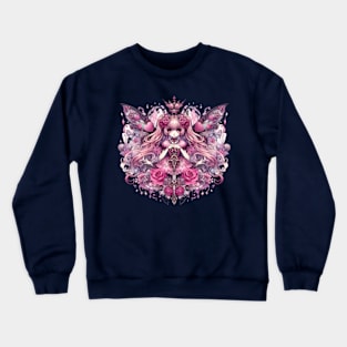 Anime gothic fairy Crewneck Sweatshirt